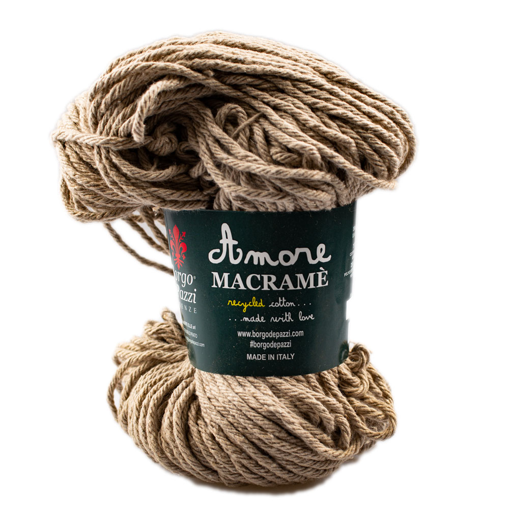 Borgo de' Pazzi Amore Cotton Macrame 63 Béžová