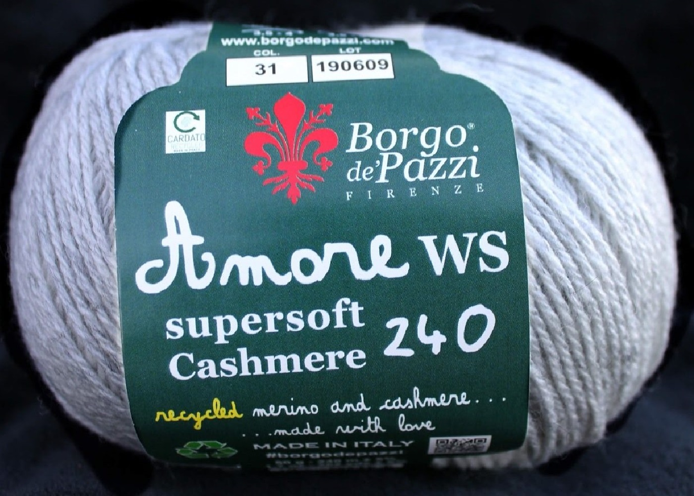 Borgo de Pazzi Amore WS Super soft Cashmere 240 rugiada 31
