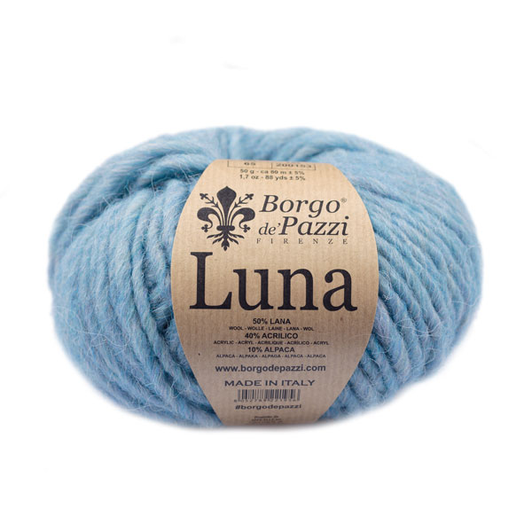 Borgo de Pazzi Luna 65 Světlý tyrkys