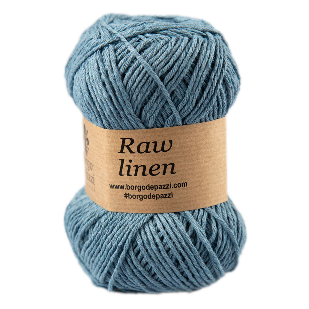 Borgo de' Pazzi Raw linen 206 Denim