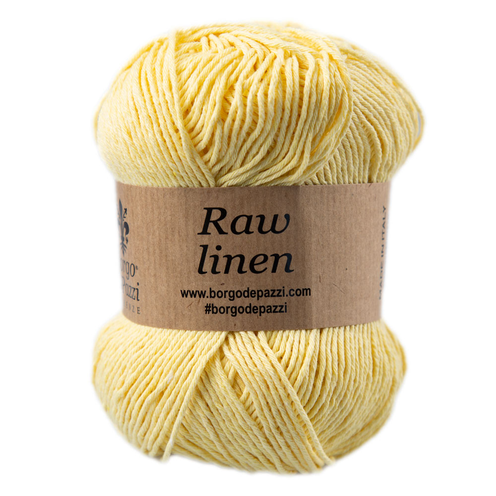 Borgo de' Pazzi Raw linen 212 Vanilková