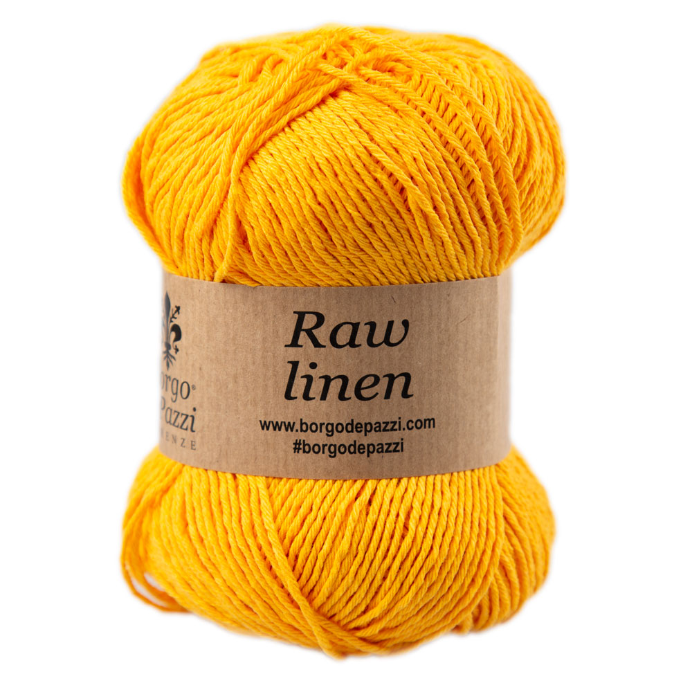 Borgo de' Pazzi Raw linen 213 Žloutková
