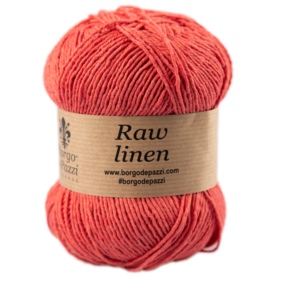 Borgo de' Pazzi Raw linen 215 Korálová