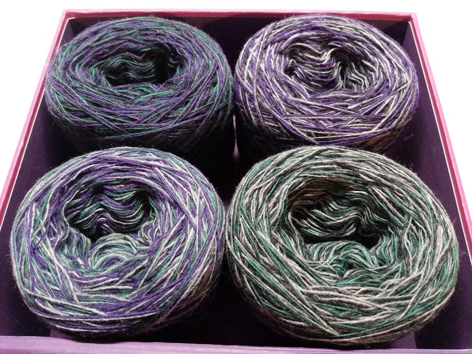 Borůvkové hody merino 3-nitka 4x300m