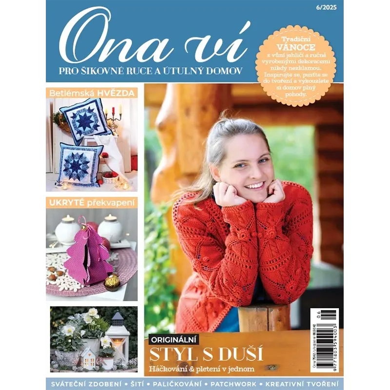 Časopis Ona ví - 6/2025 Tradiční Vánoce