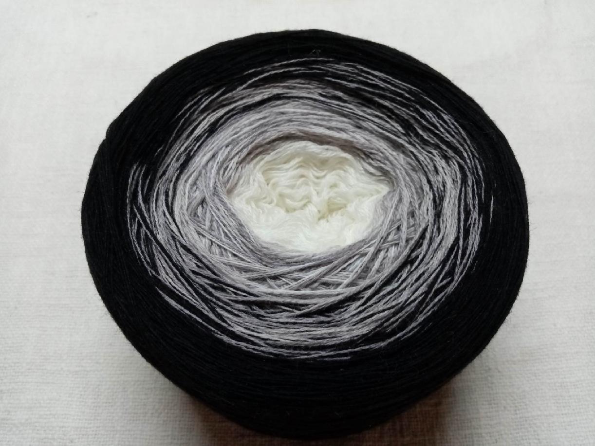 Černá perla merino 3-nitka 1200m