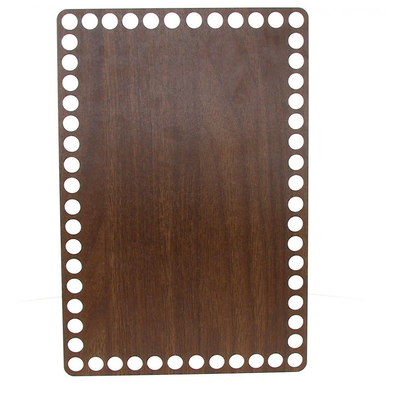 Dno na košík walnut 24x16cm