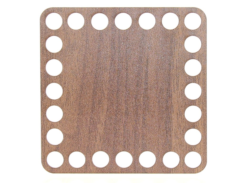 Dno na košík Walnut, čtverec 10cm