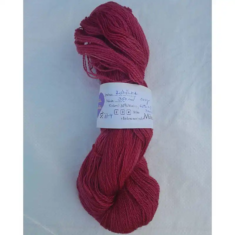 Double Kid Mohair Rumělka