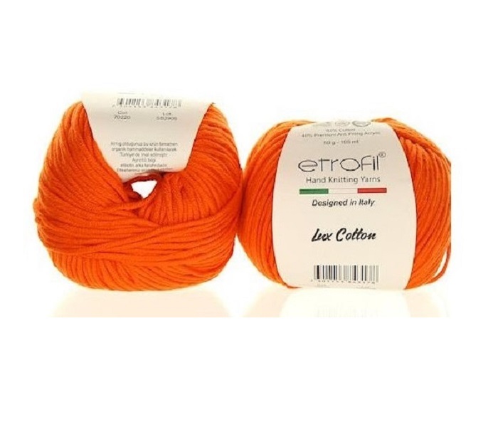 Etrofil Bambino Lux cotton 70220 Oranžová