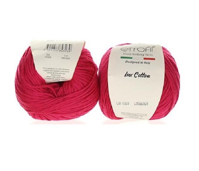 Etrofil Bambino Lux cotton 70326 Malinová