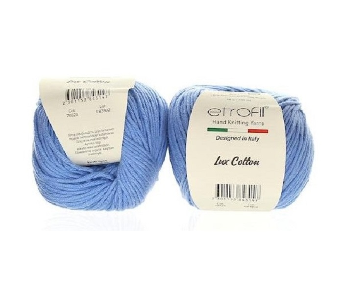 Etrofil Bambino Lux cotton 70524 středně Modrá