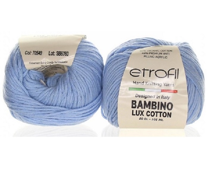Etrofil Bambino Lux cotton 70549 Nebeská