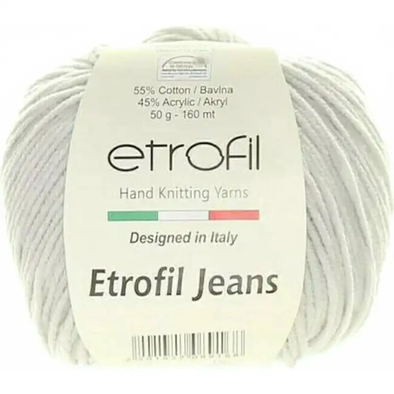 Etrofil Jeans Bílošedá 074