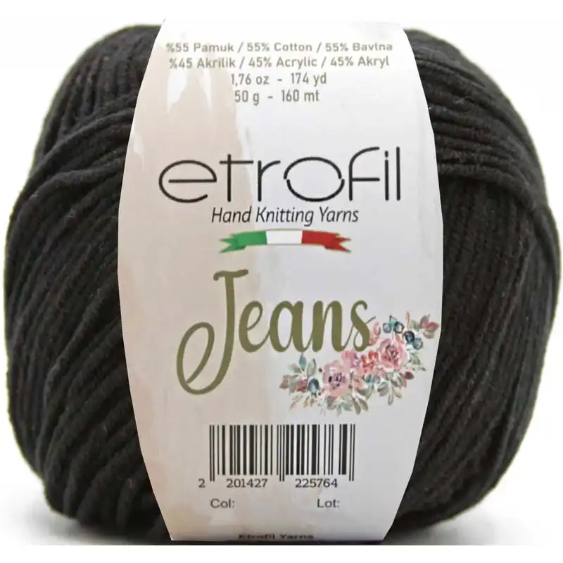 Jeans Etrofil 042 černá