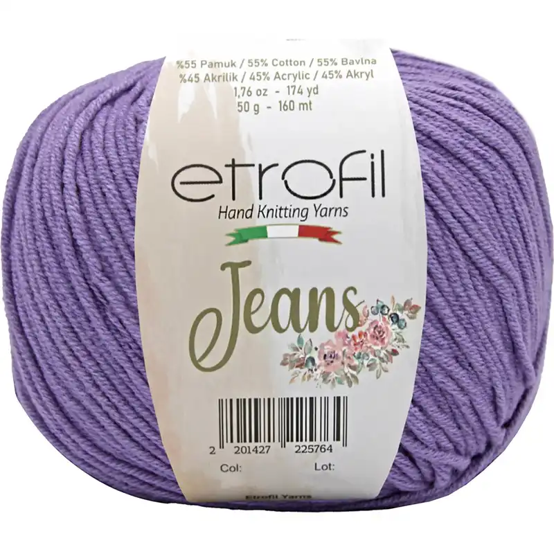 Jeans Etrofil 017 fialová