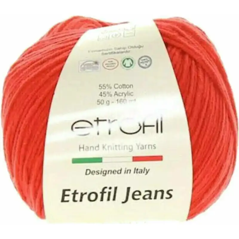 Jeans Etrofil 050 červená