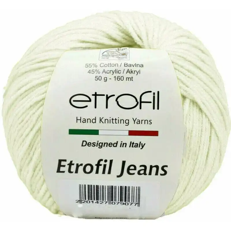 Jeans Etrofil 069 krémově šedá