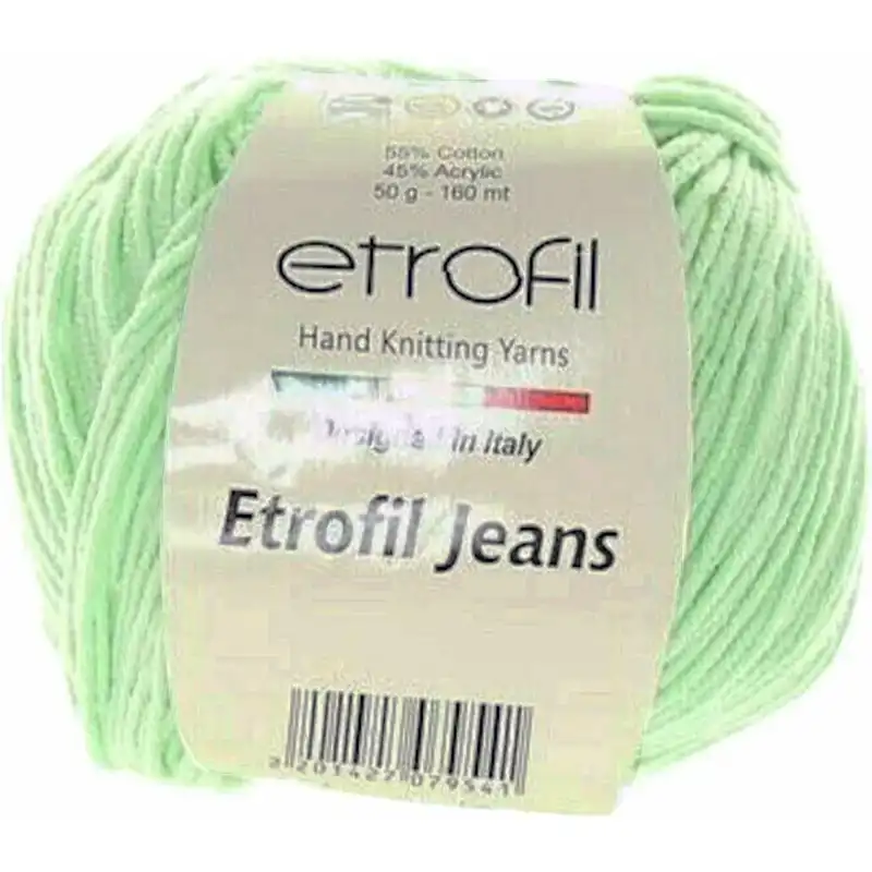 Jeans Etrofil 056 světlá zelená