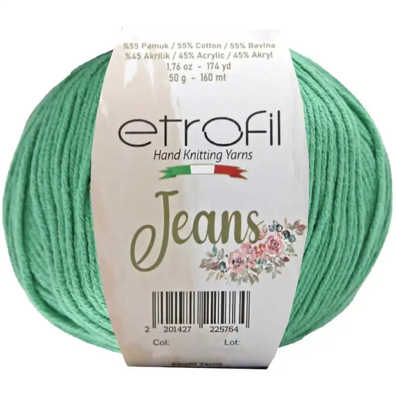 Jeans Etrofil 055 mentolová