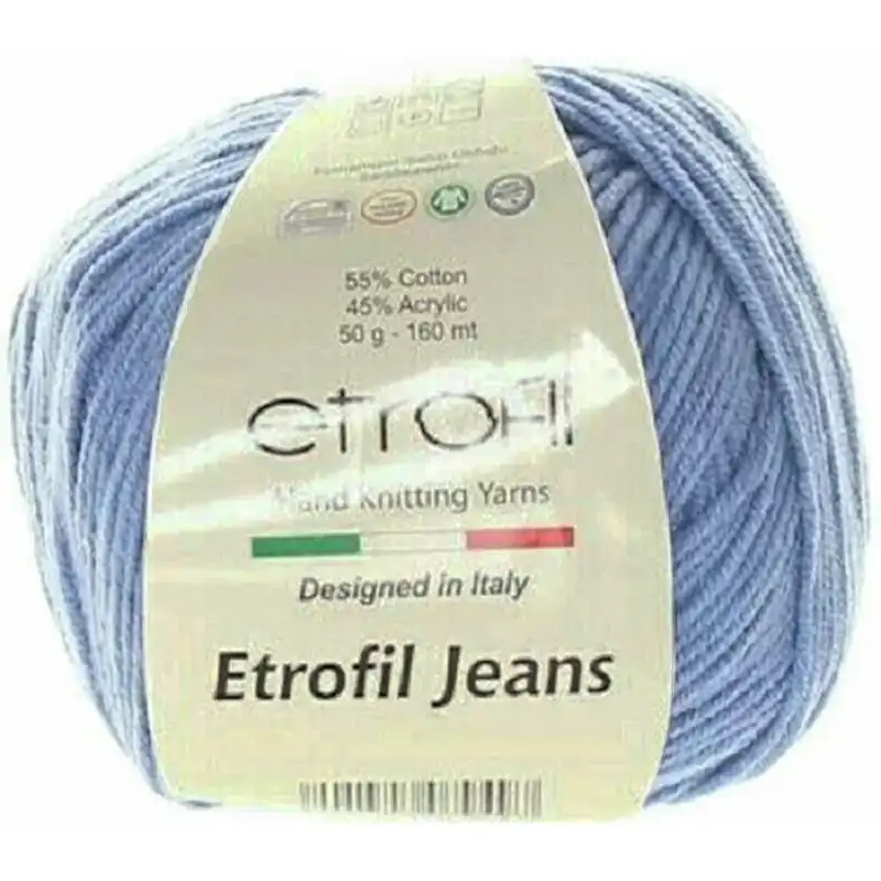Jeans Etrofil 051 nebesky modrá