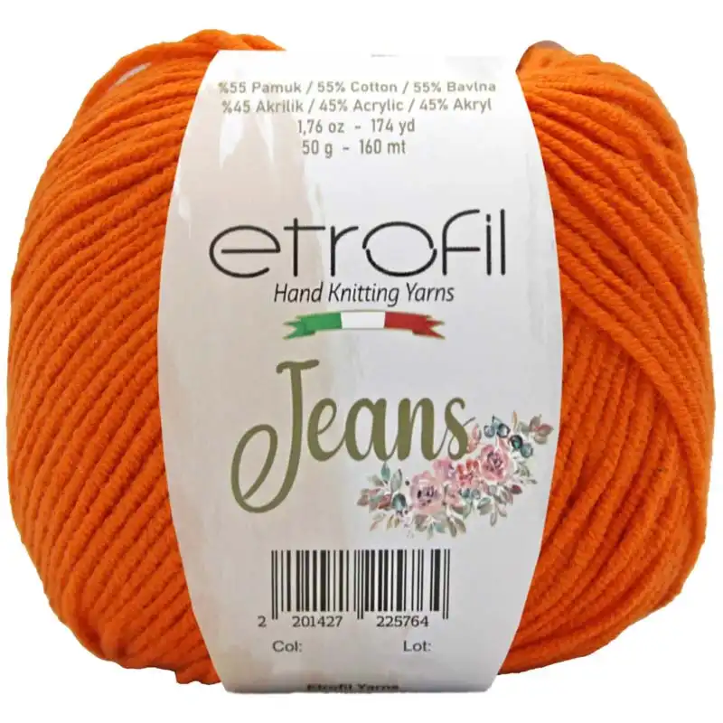 Etrofil Jeans Oranžová 030