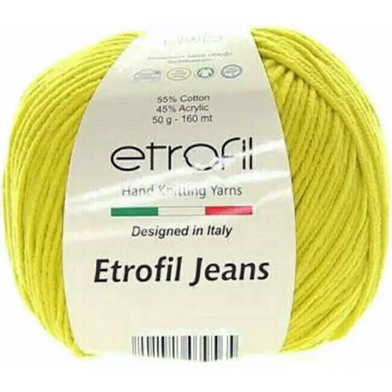 Jeans Etrofil 058 světle hořčicová