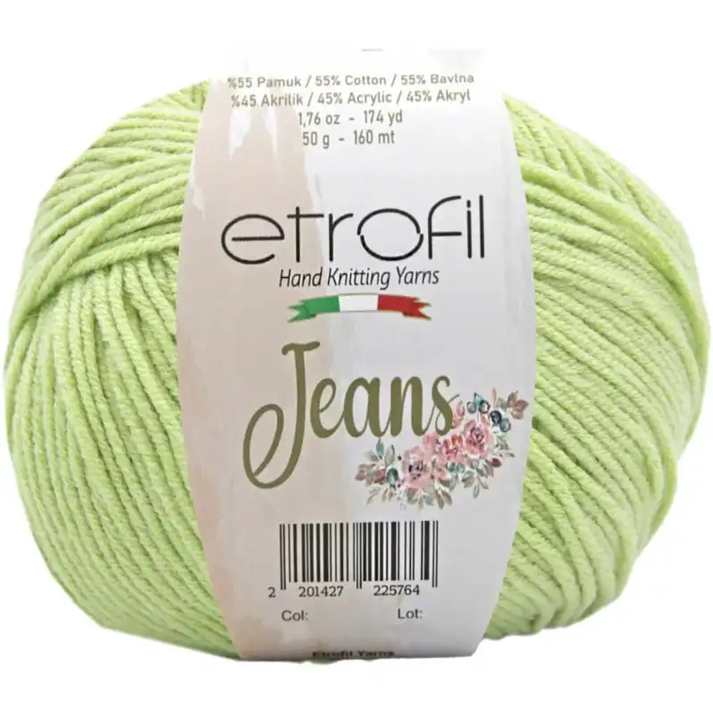 Jeans Etrofil 024 světle zelená