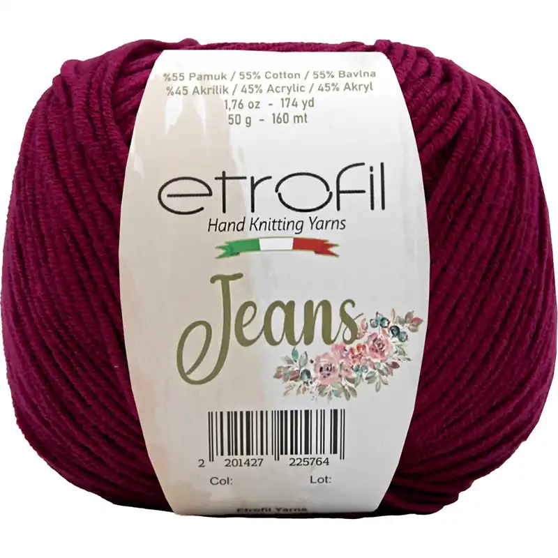 Jeans Etrofil 015 bordo
