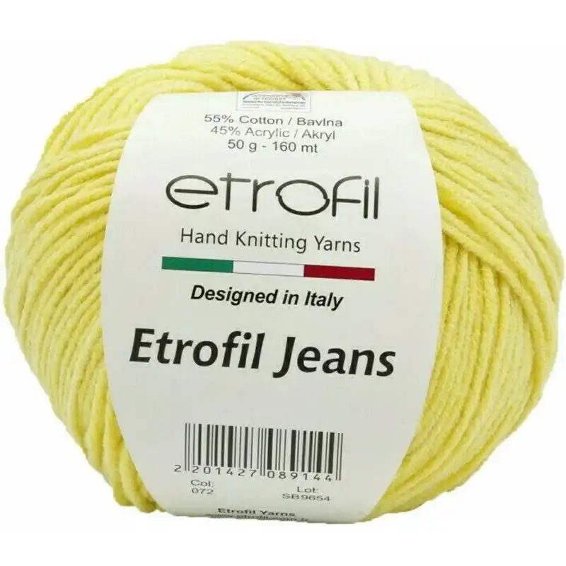 Jeans Etrofil 072 žlutá
