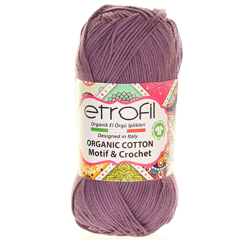 Etrofil Organic Cotton Fialová EB085