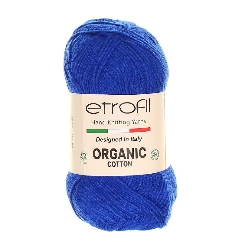 Etrofil Organic Cotton Královská Modrá EB038