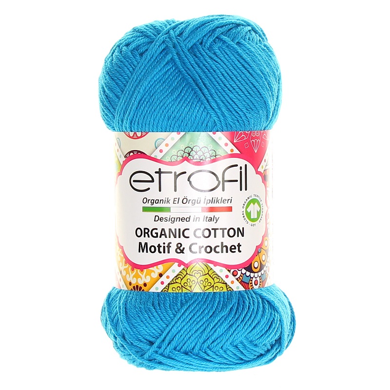 Etrofil Organic Cotton Tyrkysová EB060