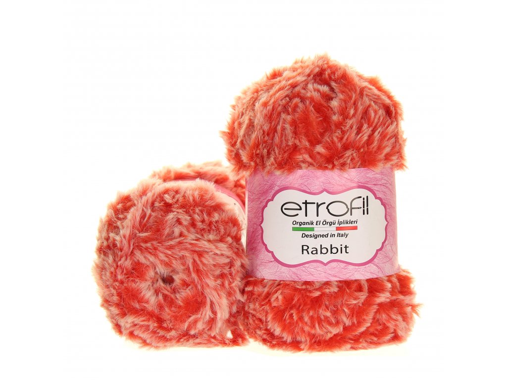 Rabbit 72166 cihlová s bílou - POSLEDNÍ KUSY
