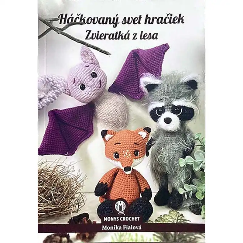 Háčkovaný svět hraček - zvířátka z lesa