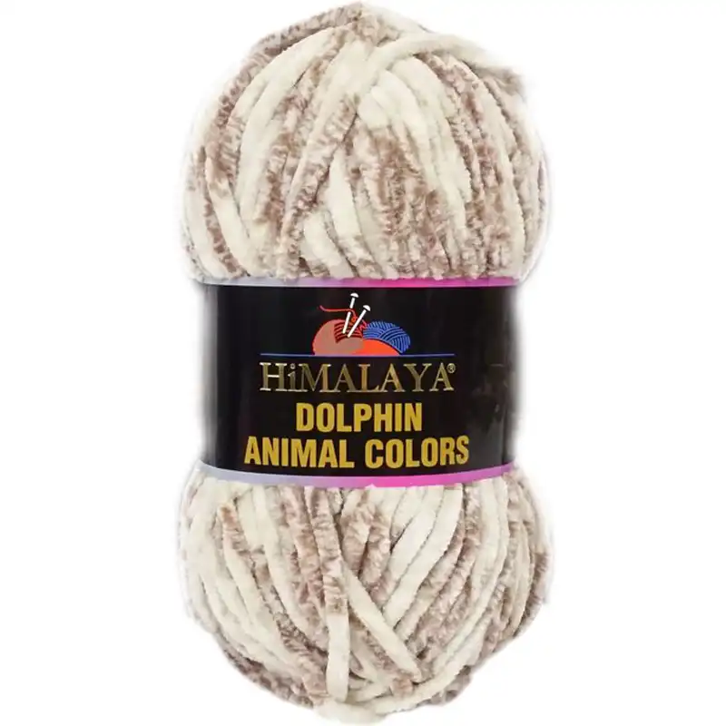 Himalaya Příze Dolphin animal colors 83101 světlá