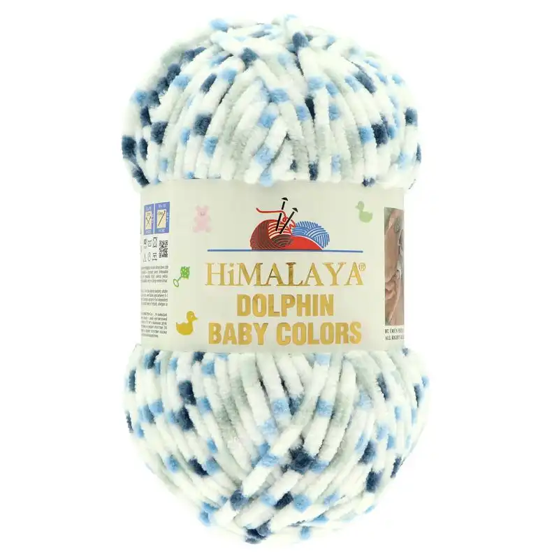 Himalaya Příze Dolphin baby colors 80411 modrá