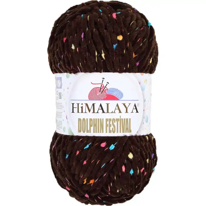 Himalaya Příze Dolphin festival 81136 čokoládová