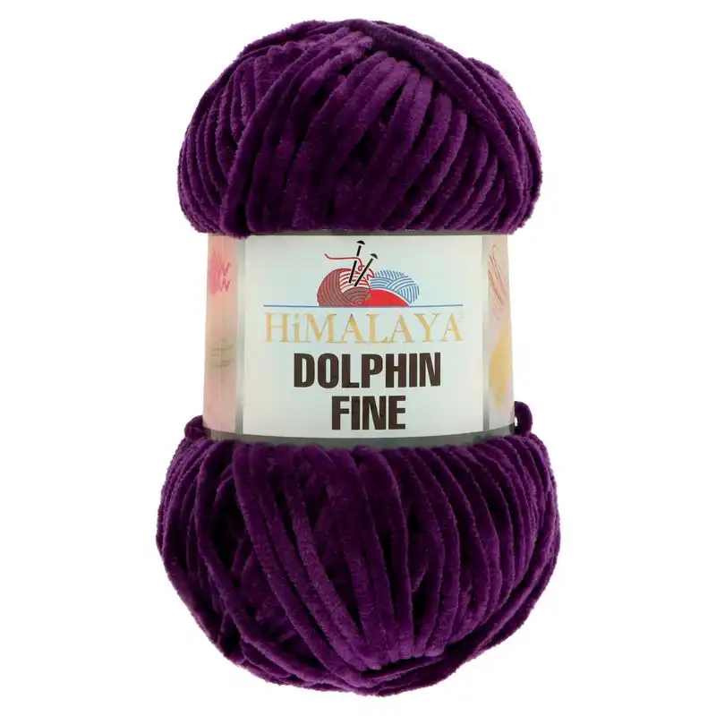 YarnArt Dolphin Fine Dolphin Fine: 80514 tmavě fialová