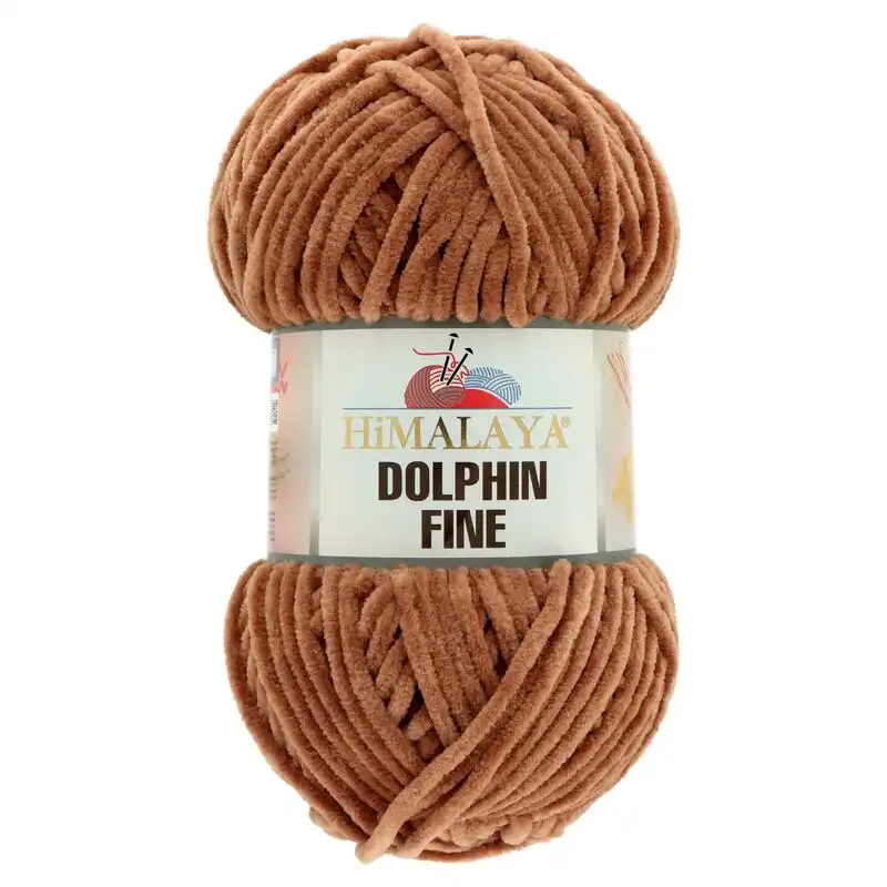 YarnArt Dolphin Fine Dolphin Fine: 80518 mléčná čokoláda