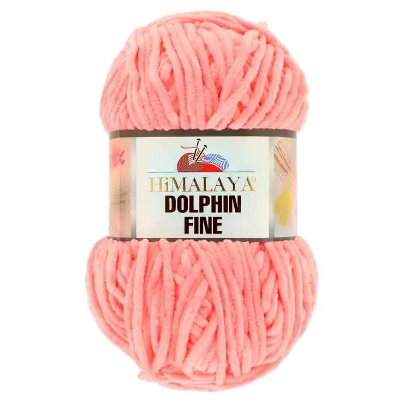 YarnArt Dolphin Fine Dolphin Fine: 80524 růžově lososová