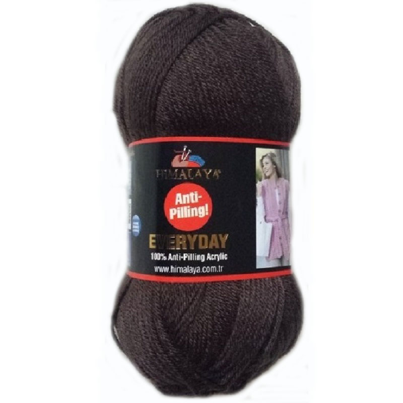 Pletací příze Everyday 100 g Varianta: 20 (70024) hnědá, Balení: 1 ks