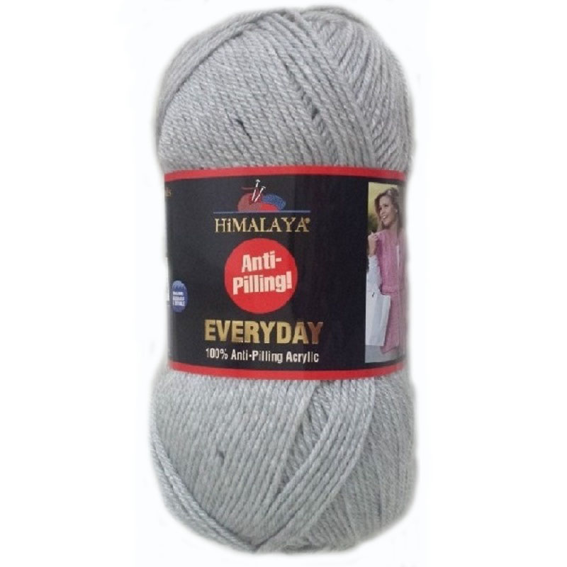 Pletací příze Everyday 100 g Varianta: 7 (70030) šedá nejsvětlejší, Balení: 1 ks