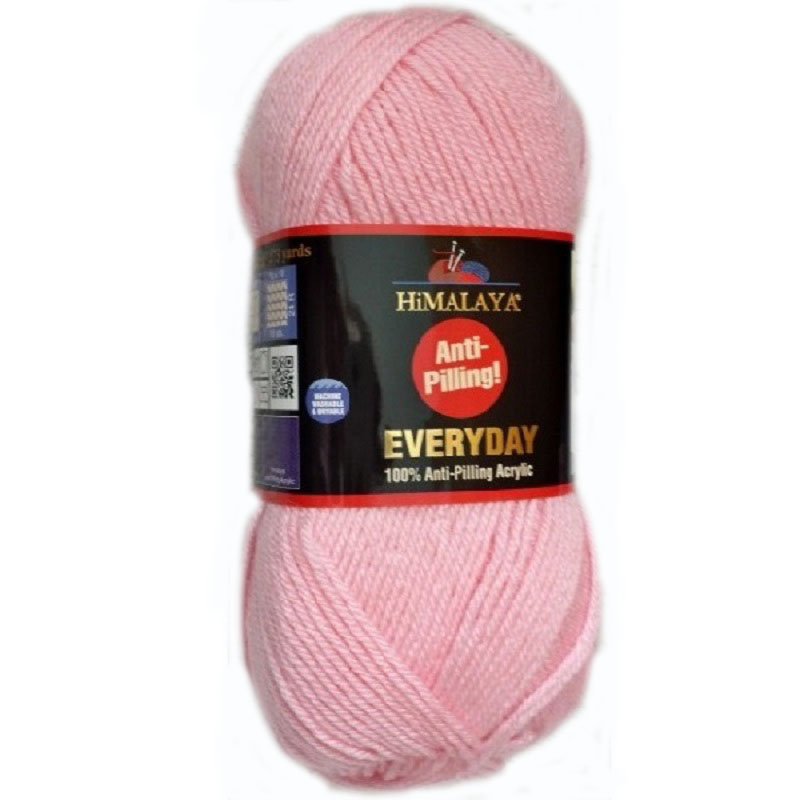 Pletací příze Everyday 100 g Varianta: 18 (70034) růžová sv., Balení: 1 ks