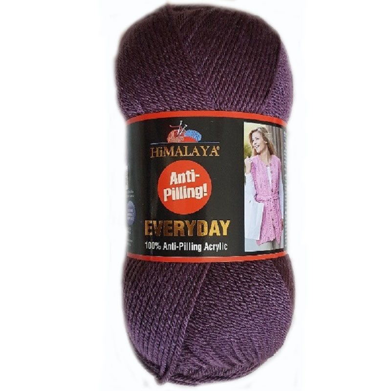 Himalaya Příze Everyday 70047 tmavě starofialová