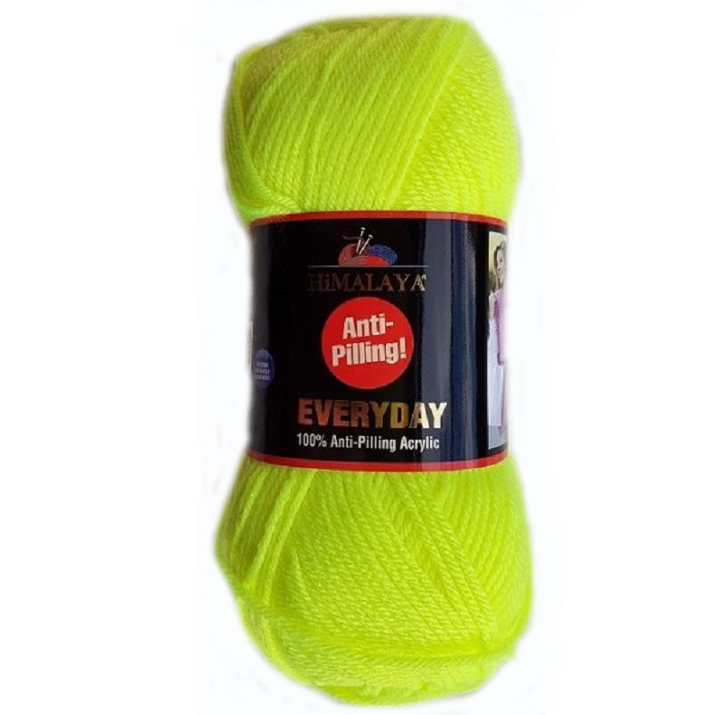Himalaya Příze Everyday 70049 neonová žlutá