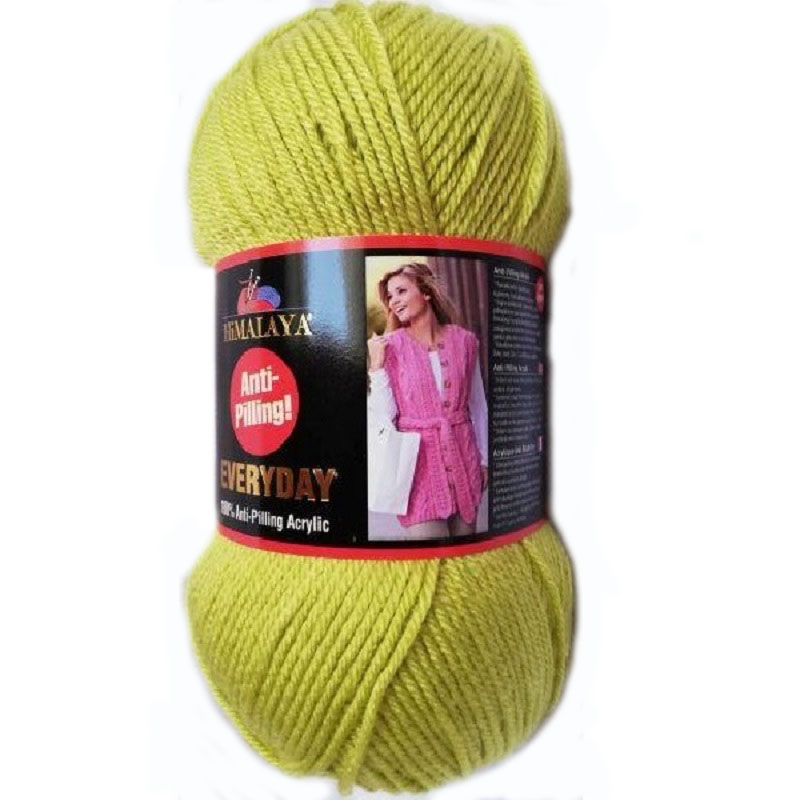 Pletací příze Everyday 100 g Varianta: 17 (70069) zelená stepní, Balení: 1 ks