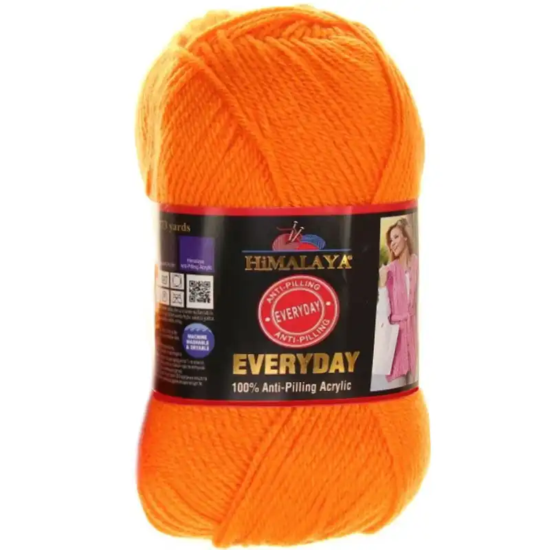 Himalaya Příze Everyday 70073 oranžová