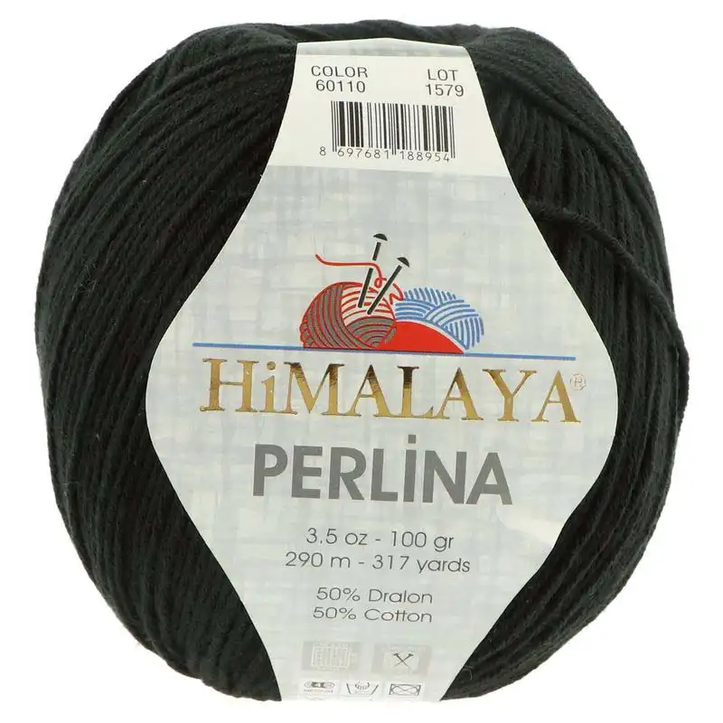 Himalaya Příze Perlina 110 černá