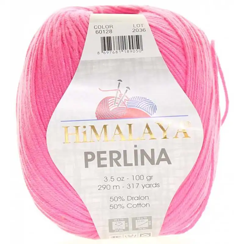 Himalaya Příze Perlina 128 růžová